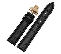 AEHON Bracelet en cuir véritable pour Mido Multifort M005 Series M005930 Bracelet de 23 mm avec boucle papillon en acier inoxydable, 20 mm, Agate