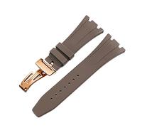 AEHON Pour AP Royal Oak Offshore 15400/15202/15703 bracelet de montre en caoutchouc et silicone pour hommes 27 mm 28 mm, 28mm, Agate