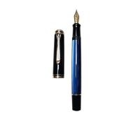 AEHON Stylo plume à piston en acrylique doux et lisse n°5 pour étudiants Pelikan M400/405 Stylo cadeau (B, Schmidt B (1 mm)