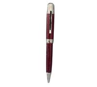 AEHON Stylo-plume bleu océan, vert, rouge, noir, papeterie, bureau, support lourd avec cadeaux d'écriture brillants uniques (A, avec 3 recharges bleues)