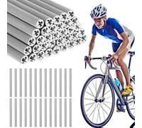 AEIOPRS Lot de 24 Réflecteurs de Rayons de Vélo 3M Visibilité à 360° Réflecteur de Rayon de Vélo Montage Facile Conduite Sûre la Nuit