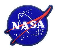 Aeisage Écusson brodé NASA à repasser ou à coudre avec logo officiel