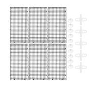 AEJHSIN Aquarium Séparateur Diviseur Ensemble de cloisons for Aquarium, Panneau Isolant, Chauffage, Plateau d'élevage Mixte, séparateur en Plastique, Grille d'éclosion des œufs