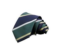 AEJHSIN Cravate Homme Cravate classique à rayures for homme, 7 cm, jacquard, rouge, bleu, vert, porter au quotidien, for robe de soirée, mariage, accessoires, cadeau for(Grass green)