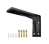 AEJHSIN Equerre Metal Support Mural Triangulaire for Meuble TV Suspendu, cloison de Bureau, Support Rangement épais et Robuste(6 inch 300kg 1pcs)