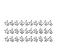 AEJHSIN Equerre Metal Supports d'étagères Piquets Armoire Bibliothèque Fixe Planche de Verre en Bois Support Meubles(30PCS)