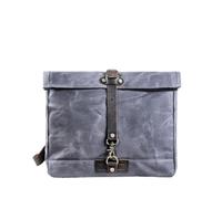 AEJHSIN Leather Messenger Bag Men Sac En Toile Rétro For Hommes, Sacoche Décontractée For Moto, À Bandoulière For Locomotive, D'expédition Latéral For(Purple gray)