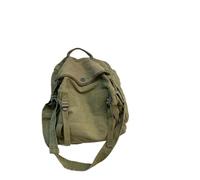 AEJHSIN Leather Messenger Bag Men Sacs messagers en toile épaisse de grande capacité for femmes, sacs à main styliste, sac bandoulière voyage polyvalent, d'école unisexes(Green)