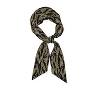 AEKGOHP Écharpe tendance pour femme avec imprimé camouflage à rayures tigrées, un accessoire polyvalent doux et soyeux