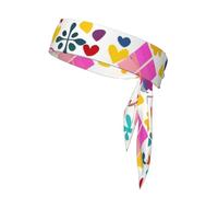 AEKGOHP Foulard de sport imprimé « Happy Birthday » absorbant la transpiration et respirant, bandeau de mouvement, foulard double face