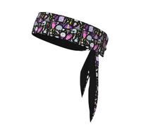 AEKGOHP Magic Witchcraft - Foulard de sport imprimé bohème - Absorbe la transpiration et respirant - Bandeau de mouvement - Double face