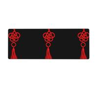 AEKGOHP May All Your Wishes Come True Prints Tapis de souris extra large antidérapant pour clavier de gaming Version épaisse 30,5 x 80 cm