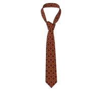 AEKGOHP Shining Overlook Prints Cravate pour homme - Douce et confortable pour le travail, le travail, un anniversaire, un mariage, une fête, un banquet - 145 x 7,9 cm - Entretien facile