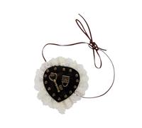 AEKLXVKU Masque pour les yeux - Cache-œil gothique unique - Pour mariage, fête, bal de fin d'année