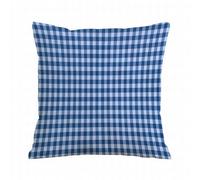 AELKSP Housse Coussin,Modèle à Carreaux à Carreaux Bleu Blanc,40x40 cm,Lot de Coussin Taie d'oreiller Décoratif Canapé pour Chambre, Canapé, Chaise, Lit,Jardin