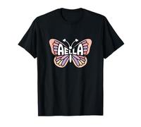 Aella Butterfly - Word Art personnalisé avec nom Mignon T-Shirt