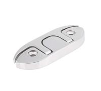 Aeloa Taquet de Bateau avec Fixations, Marine Taquet de Quai Pliant en Acier Inoxydable, Rabattable, 4-1/2" Pour Yacht Marin