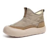 AeloSiym Bottes De Neige Bottes De Marche Bottes d'hiver pour Femmes Bottes Motard Chaudes Bottines Antidérapantes Bottes Combat D'extérieur Chaussures Résistantes Chaussures Neige Doublées