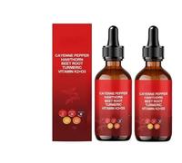 Aeluro Gouttes de poivre de Cayenne Aeluro, extrait de poivre de Cayenne AeluroCayenne, 60 ml, goutte liquide de poivre de Cayenne naturel, formule douce (2)