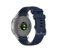 AEMALL Bracelet en silicone pour montre connectée TicWatch E Garmin Venu Forerunner 645 20 mm