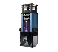 AENBUSLM Module laser avec air Assit, module laser 80 W pour machine de découpe laser et graveur laser, puissance de sortie 10 W, FAC intégré, double spot compressé ultra-fin CNC sculpture laser