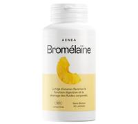 Aenea, Bromélaïne Naturelle Forte 750 mg, 120 Gélules, Aide à la Digestion, à la Microcirculation et au Drainage des Liquides, Extrait Naturel d’Ananas, Anti Ballonnements, Complément Alimentaire Bio