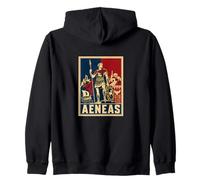 Aeneas Trojan Hero Roman Mythology Epic Legend Virgile Sweat à Capuche