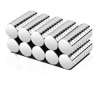 Aenienoe 100 Pièces Aimant Puissant 12x3mm Aimant Neodyme Mini Magnet Frigo Petit Aimant Rond