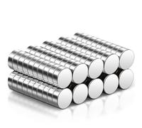 Aenienoe 100 Pièces Petit Aimant Rond 3x1mm Aimant Neodyme Puissant Aimants Mini Magnet pour Frigo Photo Oeuvre