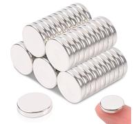 Aenienoe 52 Pièces Aimant Puissant 10x2mm Aimant Neodyme Mini Magnet Frigo Petit Rond Tableau Blanc Magnétique