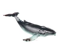AENIMELY Figurine de Baleine à Bosse Creuse - Jouet Animal Marin réaliste pour Enfants, modèle éducatif de Vie Marine, décoration de gâteau et Affichage d'aquarium