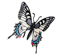 AENIMELY Figurine Papillon Queue d'hirondelle - modèle de Jouet Insecte Animal Sauvage réaliste - décoration éducative pour Enfants, Plante en Pot ou Affichage de Bureau