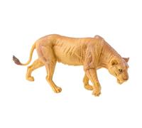 AENIMELY Grande Figurine de lionne ambulante Creuse - Jouet réaliste de modèle Animal de Safari pour Enfants, Jeu éducatif sur la Faune, décoration de gâteau et décor de Jungle
