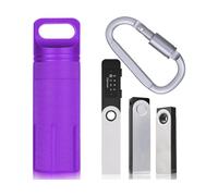 Aenllosi Étui de Rangement de Protection pour Ledger Nano X, Violet | Ajustement Précis pour Ledger Nano X, Coque Rigide Protectrice, Protection Antichoc et Anti-Poussière, Étui Seul