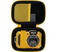Aenllosi Étui de Rangement de Voyage pour Kodak PIXPRO WPZ2, Jaune