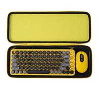 Aenllosi Étui de Rangement pour Logitech Pop Icon Cambo/Pop Keys, Jaune