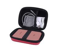 Aenllosi Étui de Rangement Rigide pour Canon Zoemini 2/Zoemini/S2/S, Rouge