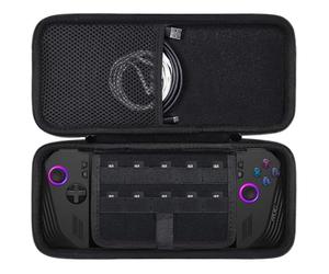 Aenllosi Étui de Transport Rigide Compatible avec ASUS ROG Ally X/ ROG Ally 7 Pouces 120 Hz, Console de Jeu Portable, Noir (étui Seul)