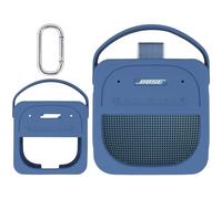 Aenllosi Étui pour Bose SoundLink Micro 2e Gén. Silicone, Bleu Étui | Ajustement Précis pour Transport et Protection en Silicone pour Enceinte Bluetooth Bose New SoundLink Micro (2e génération)