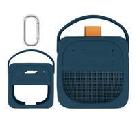 Aenllosi Étui pour Bose SoundLink Micro 2e Gén. Silicone, Bleu Marine | Ajustement Précis pour Transport et Protection en Silicone pour Enceinte Bluetooth Bose New SoundLink Micro (2e génération)