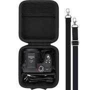 Aenllosi Étui pour Kodak PIXPRO AZ405/AZ425/AZ255/AZ401/AZ528, Noir | Ajustement Précis pour Kodak PIXPRO AZ405/AZ425/AZ255/AZ401, Compatible aussi avec AZ528, Coque Rigide en EVA, Étui Seul