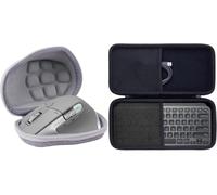 Aenllosi Étui pour Logitech MX Master 4/3/3S/2S + MX Keys Mini Étui Seul | Étui de rangement résistant aux chocs et à la poussière, extérieur résistant aux éclaboussures, poche en filet (étui seul)