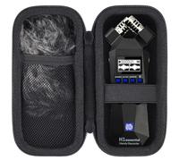 Aenllosi Étui Rigide Compatible avec Zoom - H1essential - Enregistreur 2 Pistes 32 Bits à Virgule Flottante(Noir,Étui Uniquement)