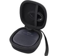 Aenllosi Étui Rigide pour Enceinte Bluetooth Bose SoundLink Micro, Noir | Coque Rigide en EVA, Protection Antichoc et Anti-Poussière, Extérieur Résistant aux Éclaboussures, Espace pour Accessoires
