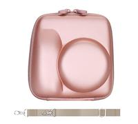 Aenllosi Housse de Protection pour Fujifilm Instax Mini 41/13/12/11, Rose | Compatible aussi avec 11 Instantané Appareil Photo, Coque Rigide en EVA, Protection Antichoc, Espace pour Accessoires