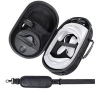 Aenllosi Housse de Protection pour Meta Quest Pro/Meta Quest 3, Noir Étui Seul