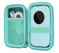 Aenllosi Housse Étui Coque Sac pour Phomemo Imprimante d'étiquettes D30/D35 COLORWING D30/Memoking D30 Imprimante d'étiquettes Bluetooth Portable Case（boîte Seule） (Vert)