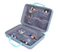 Aenllosi Housse Étui Rigide Portable pour Tonies Figurine Forfait 16 à 20 (Gris)