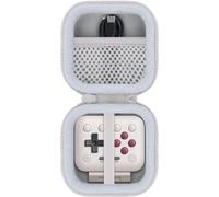 Aenllosi pour 8BitDo FlipPad Mobile Gaming Controller Étui Rigide, Blanc | Étui rigide EVA pour 8BitDo FlipPad, déperlant, anti-chocs, anti-poussière et anti-rayures, avec mousqueton; étui seul