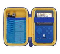 Aenllosi pour Blaze Neo Geo/Technos/Atari/Taito/Capcom Super Pocket Console de Jeu Portable Étui de Rangement Rigide Protecteur, Jaune, étui Seul